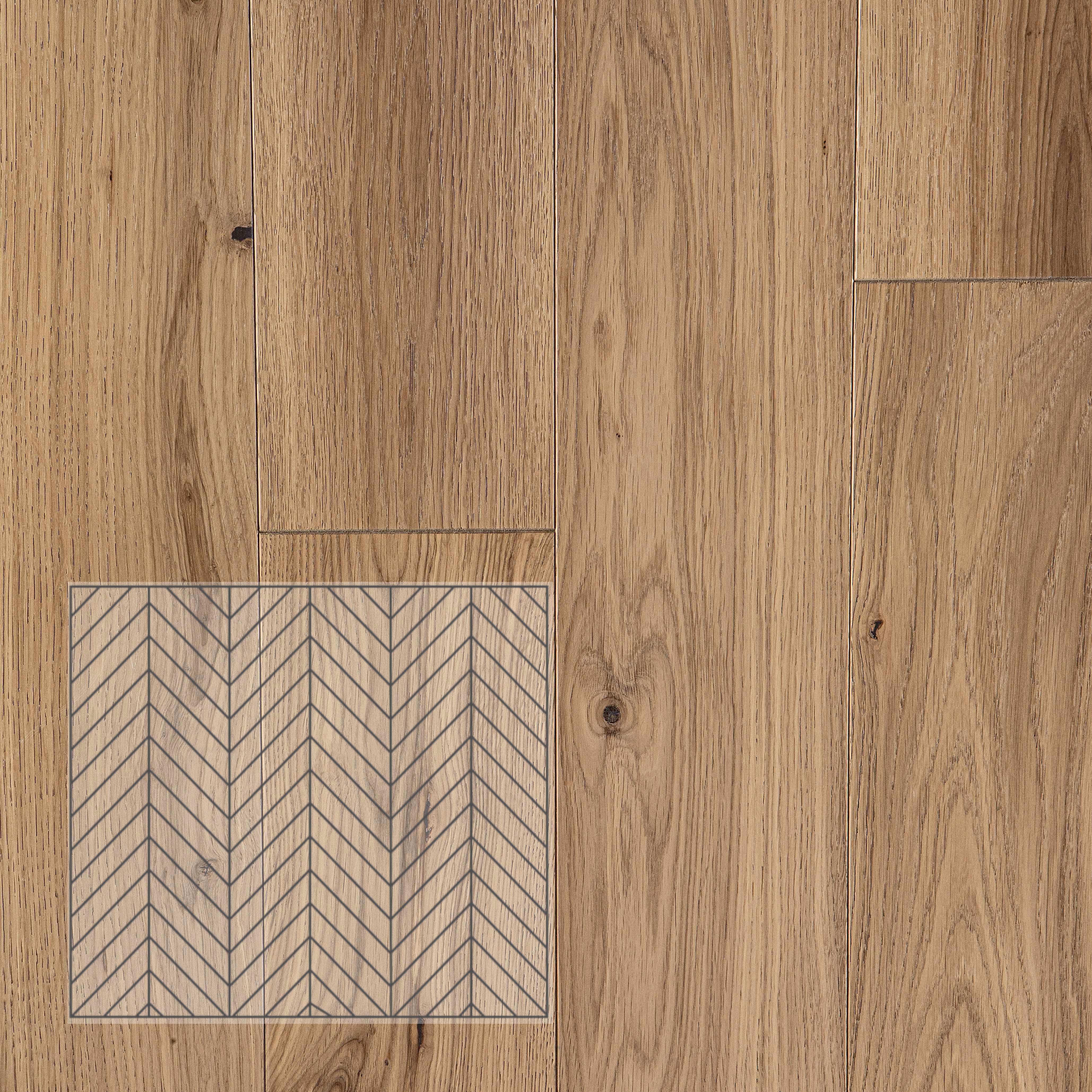 Инженерная доска Eparket Дуб Nude рустик лак французская елка 510×90×15